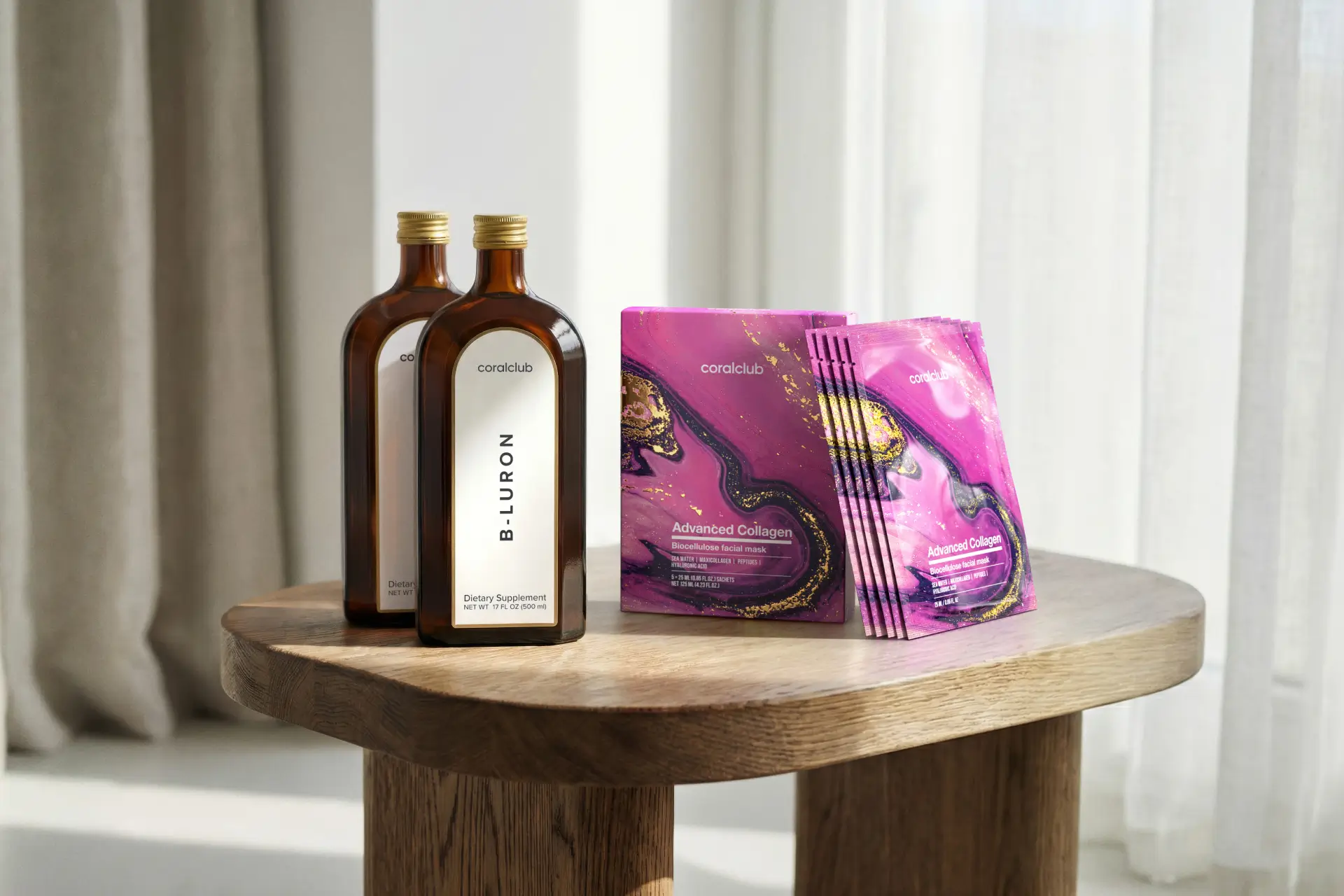 Advanced Collagen Biocellulose Facial Mask  (5 саше)